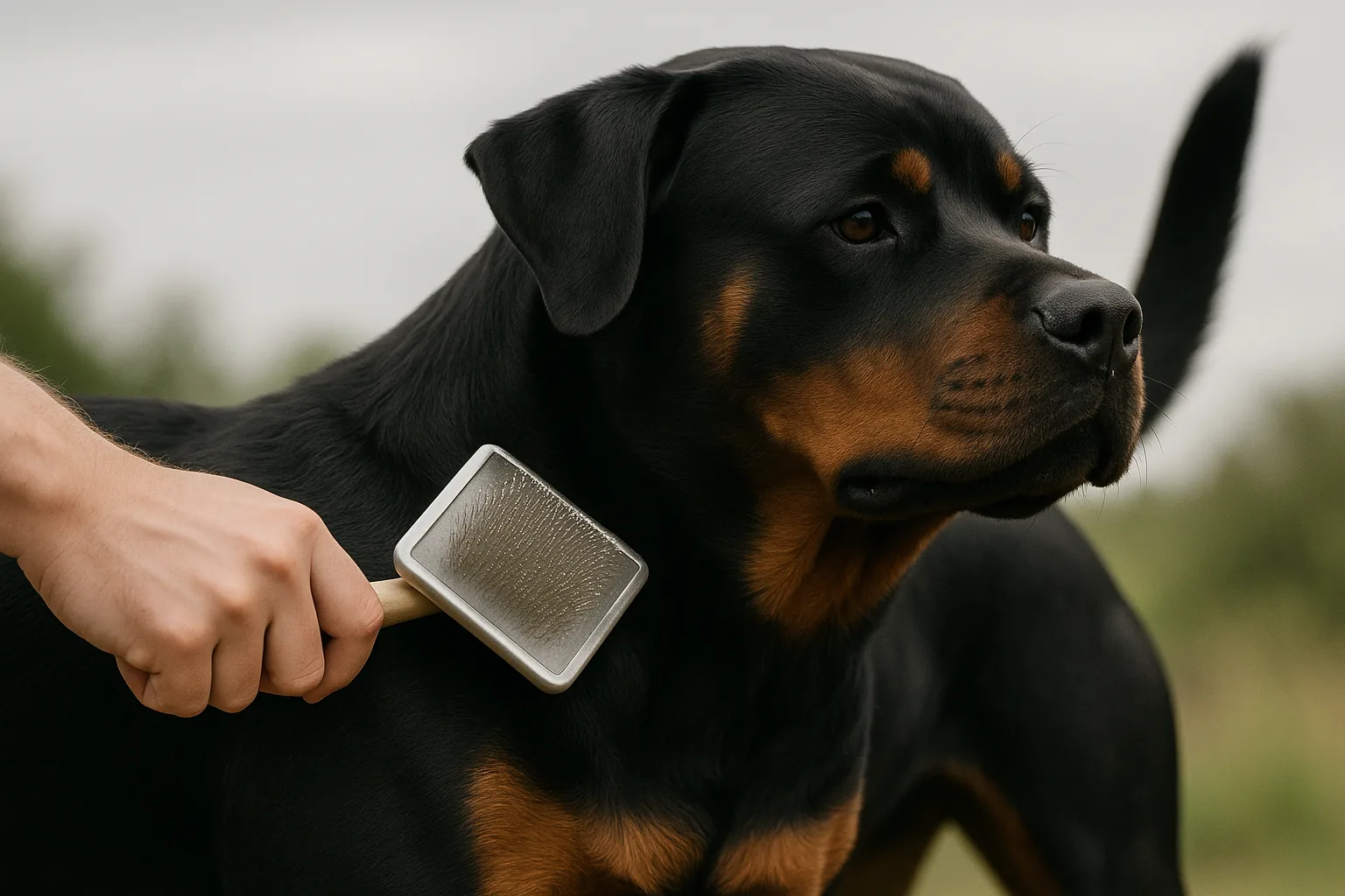 ¿Cada cuánto hay que bañar a un Rottweiler? Cuidado de la piel