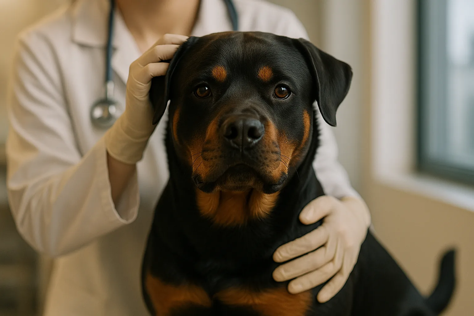 Calendario de vacunas y desparasitación del Rottweiler