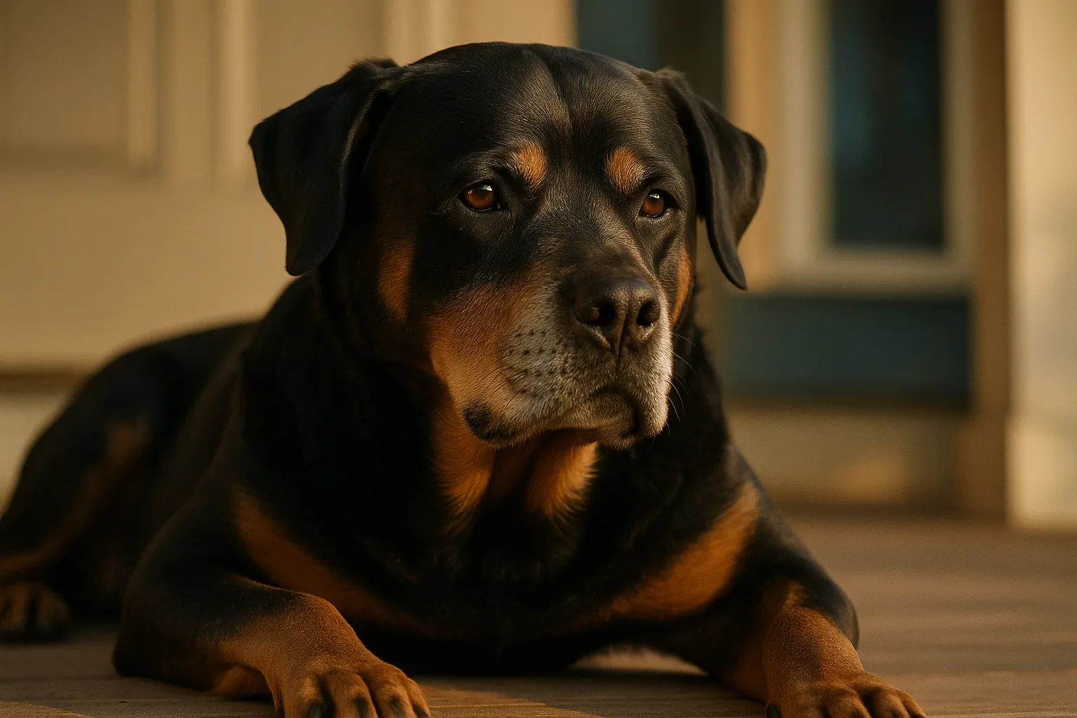 Rottweiler senior: cuidados del adulto mayor y calidad de vida