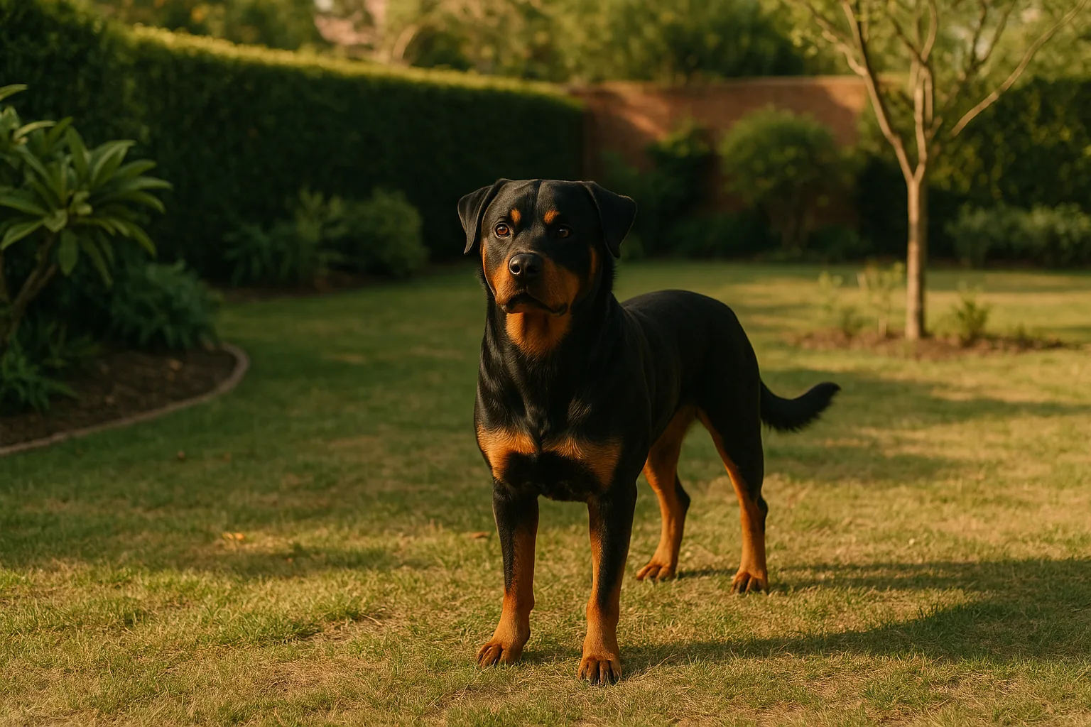 Mi Rottweiler gruñe o muerde: qué significa y qué no hacer