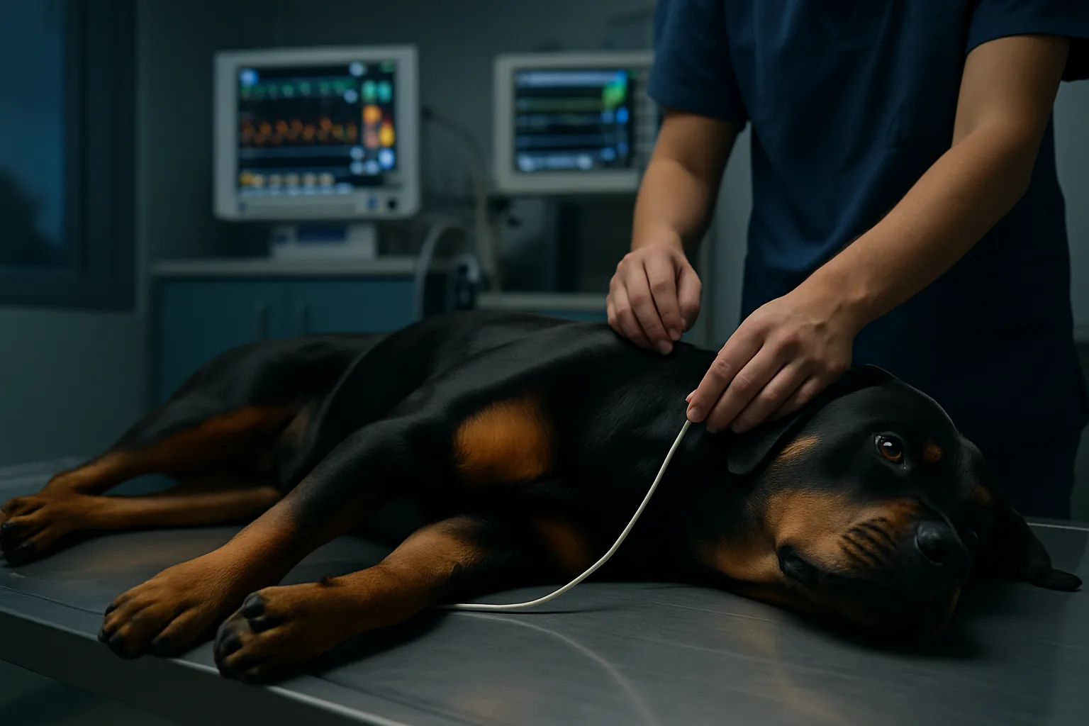 Parto del Rottweiler: preparación, señales y cuándo es urgencia