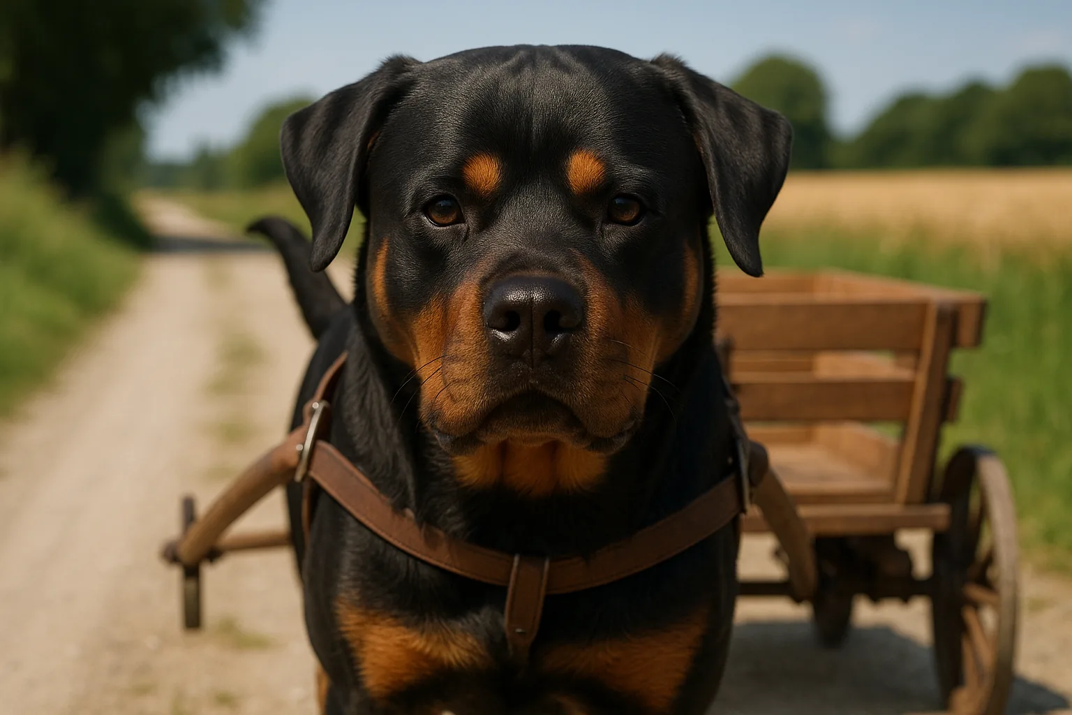 Rottweiler de utilidad: función antes que moda
