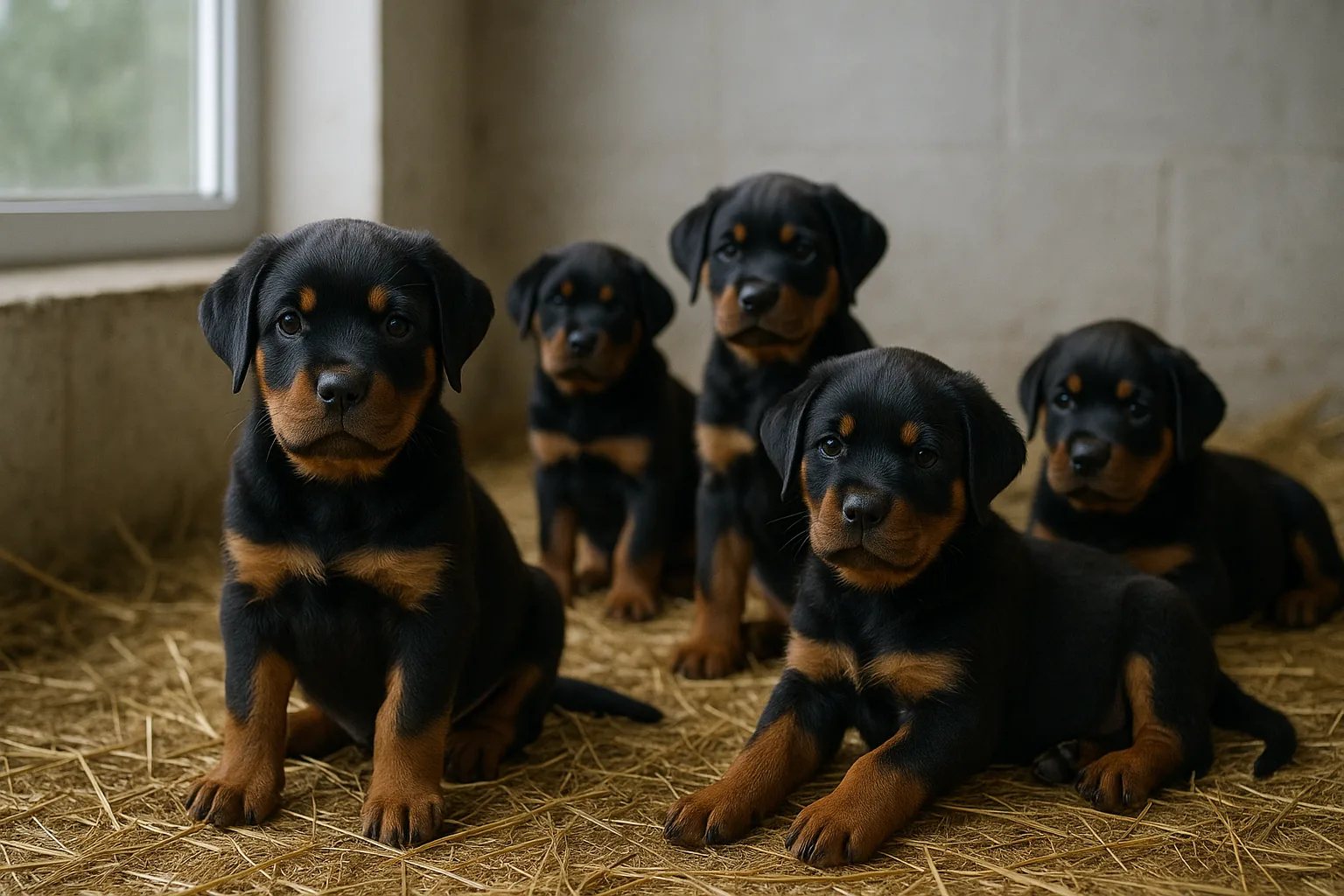 Rottweiler macho o hembra: diferencias reales para elegir