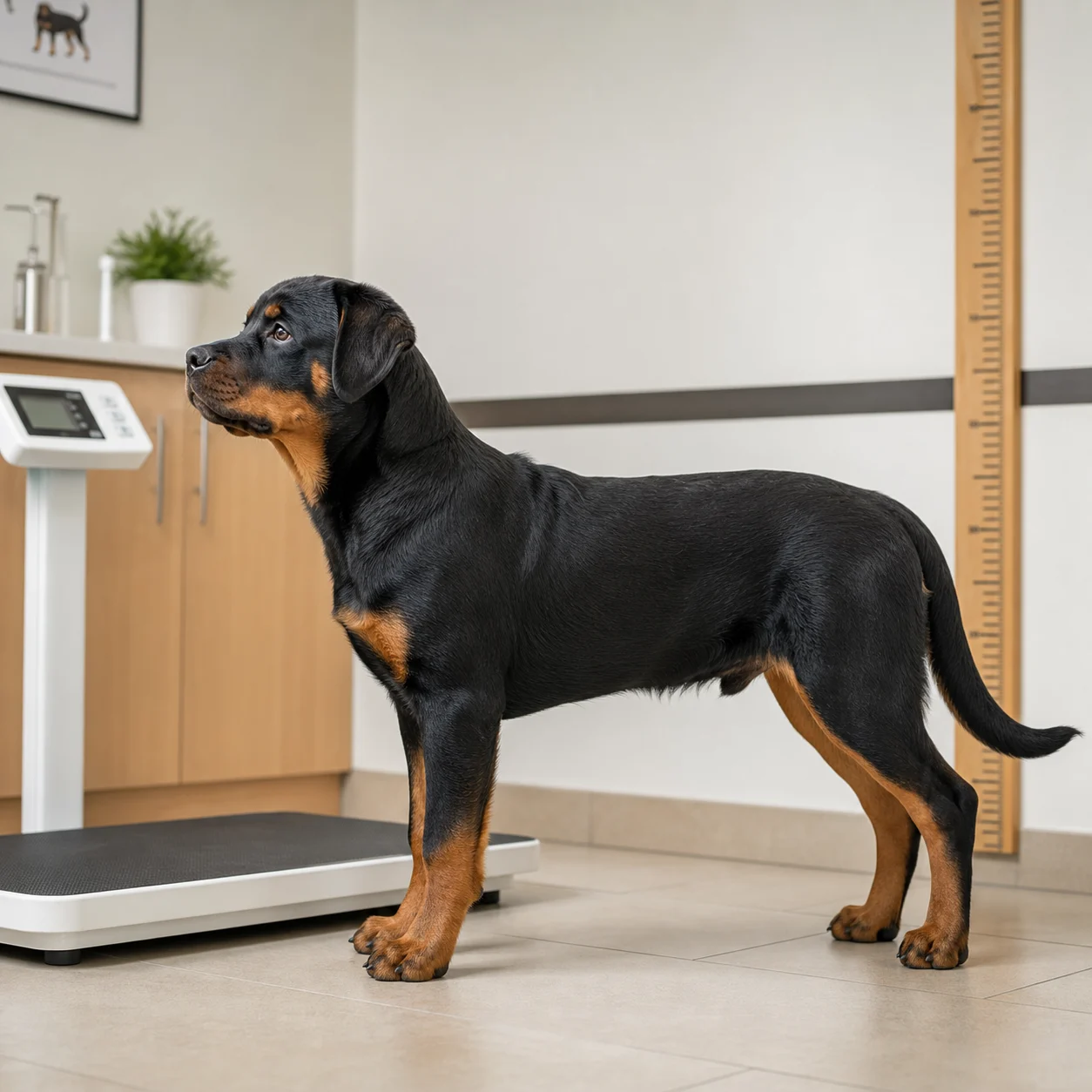 Peso Ideal del Rottweiler: Tabla de Crecimiento