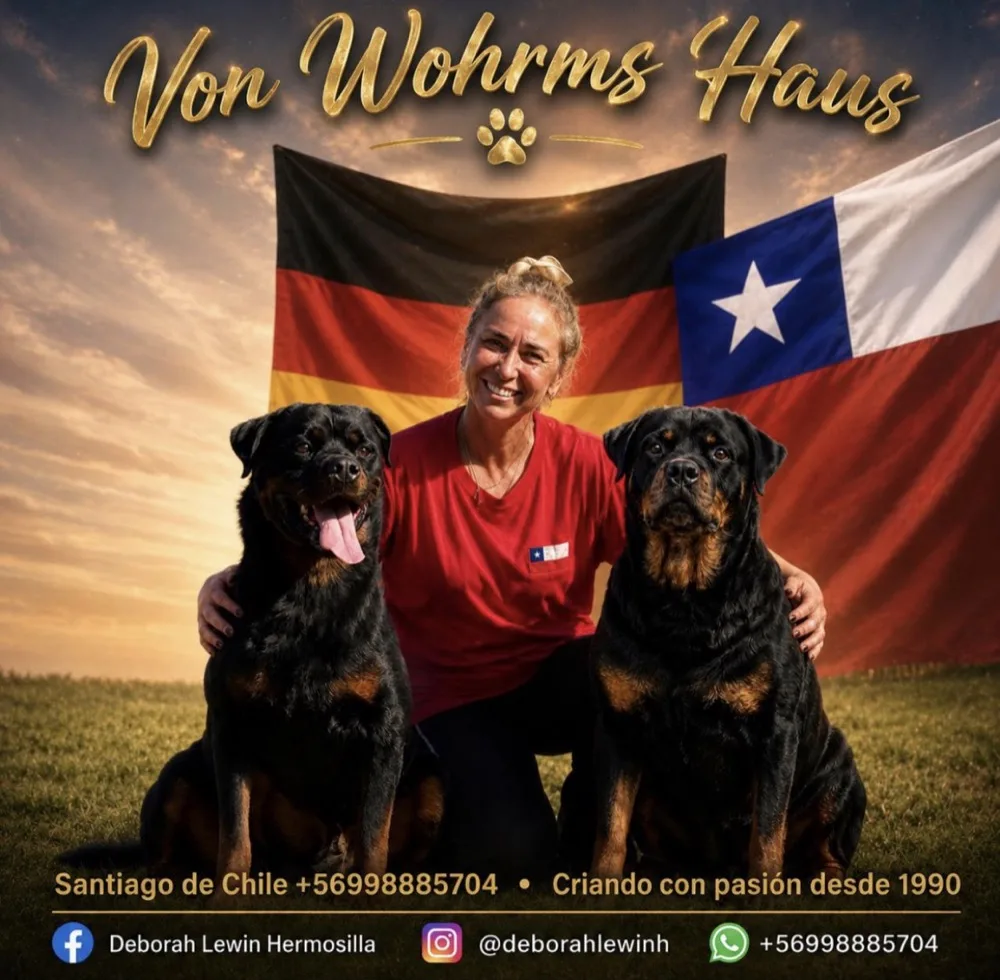 Criadero de Rottweiler Von Wohrms Haus