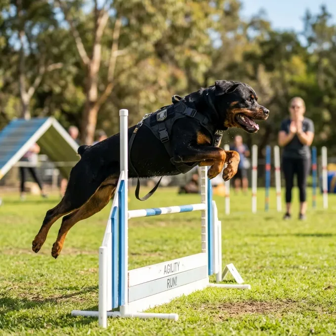 Rottweiler: ¿perro guardián o perro de familia? Las dos cosas